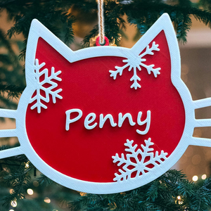 Karácsonyfadísz cicás, Karácsony, Karácsonyi lakásdekoráció, Karácsonyfadíszek, , MESKA