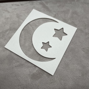 3D Nyomtatott Karácsonyi és Ünnepi Sablonok - tóspray-hez, krétafilchez - otthon & életmód - dekoráció - ajtó- és ablak dekoráció - ablakdísz - Meska.hu