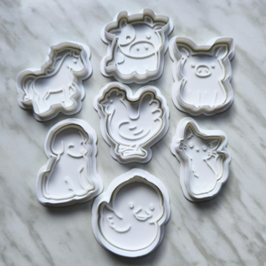 3D nyomtatott sütikiszúró és szaggató  � Farm állatos - otthon & életmód - konyhafelszerelés, tálalás - sütés, főzés - sütikiszúró - Meska.hu