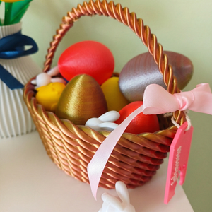 Törhető húsvéti tojások, figurával a belsejében - ünnepi díszek, dekorációk - húsvéti díszek és dekorációk - húsvéti tojás, hímestojás - Meska.hu