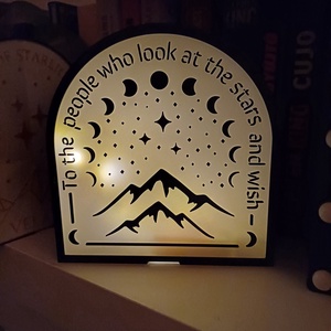 ACOTAR könyvtámasz (book nook), Otthon & Életmód, Dekoráció, Asztal és polc dekoráció, Könyvtámasz, Mindenmás, MESKA