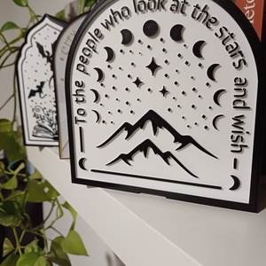 ACOTAR könyvtámasz (book nook) - otthon & életmód - dekoráció - asztal és polc dekoráció - könyvtámasz - Meska.hu