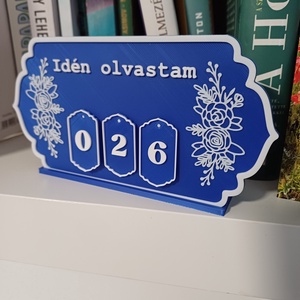 Könyvszámláló - otthon & életmód - dekoráció - asztal és polc dekoráció - könyvtámasz - Meska.hu