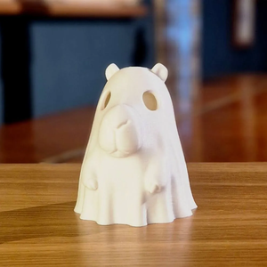 Capybara szellem  - otthon & életmód - dekoráció - halloween - halloweeni figurák - Meska.hu