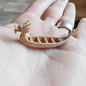 3D sárkányhajó (2db) akvárium dekoráció - művészet - makett, modell - Meska.hu