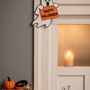 Halloweeni Szellemes Ajtódekoráció, Otthon & Életmód, Dekoráció, Halloween, Halloweeni ajtódíszek és ablakdíszek, , MESKA