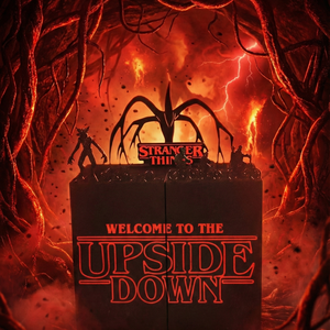 Stranger Things gyüjtői Kinder Joy Funko figura tartó, 24 figurának - otthon & életmód - dekoráció - asztal és polc dekoráció - díszdoboz - Meska.hu