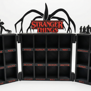 Stranger Things Demogorgonos gyüjtői Kinder Joy Funko figura tartó, 24 figurának - otthon & életmód - dekoráció - asztal és polc dekoráció - díszdoboz - Meska.hu