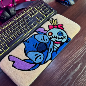 MENŐ SZŐNYEG az asztalodra  - Billentyűzethez - Gamer setup, keyboard Anime, film, mese sorozat - otthon & életmód - lakástextil - szőnyeg - más típusú szőnyeg - Meska.hu