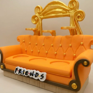 Jóbarátok Kanapé Figura Tartó - Ajándék Kulcstartóval - Extra Részletes Kanapé, Bögre tartóval, Egyedi Névvel - otthon & életmód - dekoráció - asztal és polc dekoráció - díszdoboz - Meska.hu