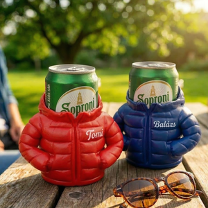 HORDÓ HOODIE - Kabátos sörtartó/ Sörtartó / Üdítő tartó/ Party/ Egyedi névvel / Grill Partira/ Lánybúcsúra /Ajándék - Meska.hu