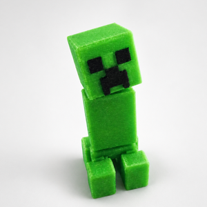 Minecraftos Creeper Mozgatható Figura - játék & sport - plüssállat & játékfigura - más figura - Meska.hu