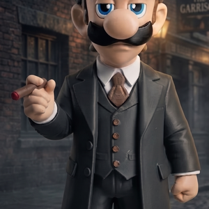 Peaky Blinders Márió és Luigi - otthon & életmód - dekoráció - asztal és polc dekoráció - díszdoboz - Meska.hu