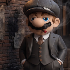 Peaky Blinders Márió és Luigi - otthon & életmód - dekoráció - asztal és polc dekoráció - díszdoboz - Meska.hu