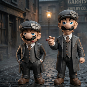 Peaky Blinders Márió és Luigi, Otthon & Életmód, Dekoráció, Asztal és polc dekoráció, Díszdoboz, Mindenmás, Összeszerelve érkezik a polcok, íroasztalok meghódításához. :)

Első 10 megrendelőnek ajándék "Peng..., MESKA
