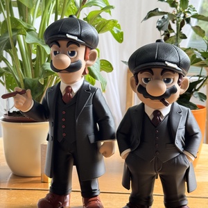 Peaky Blinders Márió és Luigi - Meska.hu