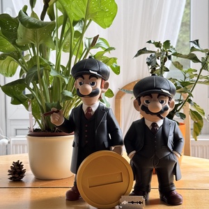 Peaky Blinders Márió és Luigi - otthon & életmód - dekoráció - asztal és polc dekoráció - díszdoboz - Meska.hu