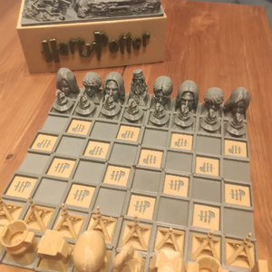Harry Potter Sakk készlet - játék & sport - táblajáték és kártyajáték - sakk - Meska.hu
