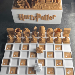 Harry Potter Sakk készlet - játék & sport - táblajáték és kártyajáték - sakk - Meska.hu