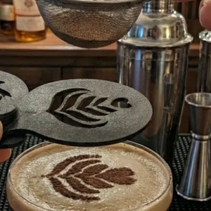 Forgó Nespresso kávékapszula tartó ajándék kávédíszítő sablonnal - otthon & életmód - konyhafelszerelés, tálalás - konyhai tárolás - tea & kávé tárolás - Meska.hu