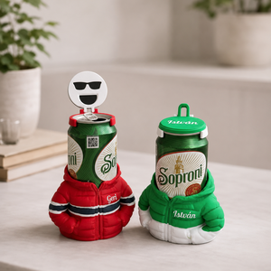 Focirajongónak keresel személyes ajándékot? � Egyedi sörtartó focirajongóknak � névre szóló ajándék kupakkal - Meska.hu