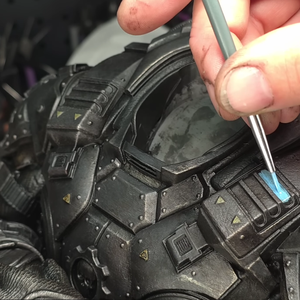 Gears Of War Marcus Fenix Szobor - otthon & életmód - dekoráció - asztal és polc dekoráció - könyvszobor - Meska.hu