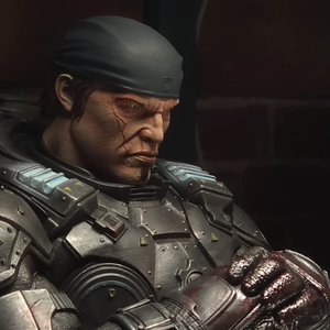 Gears Of War Marcus Fenix Szobor - otthon & életmód - dekoráció - asztal és polc dekoráció - könyvszobor - Meska.hu