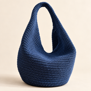 Horgolt hobo táska - WorkShop - diy (csináld magad) - szabásminta, útmutató - horgolási minta - Meska.hu