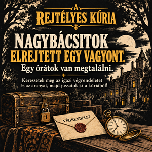 A Rejtélyes Kúria Szabadulószoba társas játék , Játék & Sport, Készségfejlesztő és Logikai játék, Logikai játékok, Mindenmás, MESKA