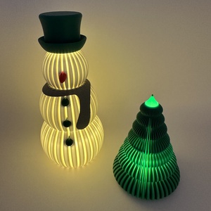 Hóember (3d nyomtatott) - karácsony - karácsonyi lakásdekoráció - karácsonyi lakásdíszek - Meska.hu