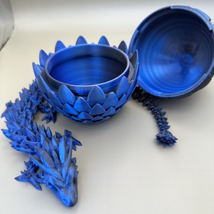 Kristálysárkány tojással - kellékek & szerszámok - dekorációs kellékek - figurák - Meska.hu