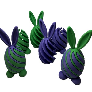 Húsvéti tojás nyuszifüllel (szétcsavarható) - ünnepi díszek, dekorációk - húsvéti díszek és dekorációk - húsvéti asztaldíszek - Meska.hu