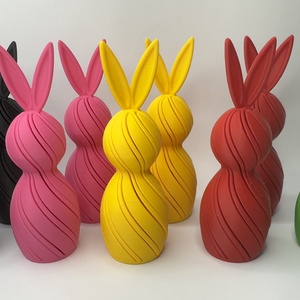 Húsvéti nyuszi (11 cm magas, füllel, csavarható) - Meska.hu