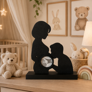 Csodaszép Ultrahang fotókeret , Baba - mama, Babaszoba dekoráció, Babaszoba kép, Fotó, grafika, rajz, illusztráció, MESKA