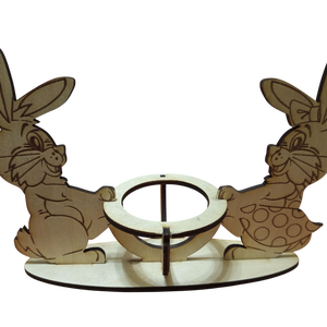 Húsvéti nyuszi tojástartók - otthon & életmód - dekoráció - dísztárgy - Meska.hu