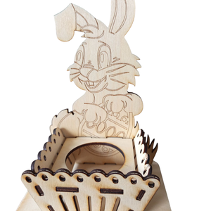 Húsvéti nyuszi tojástartók - otthon & életmód - dekoráció - dísztárgy - Meska.hu