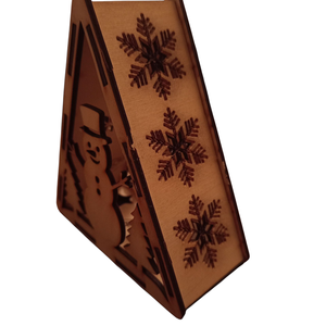 Hóemberes-fa-mécsestarto - karácsony - karácsonyi lakásdekoráció - karácsonyi lakásdíszek - Meska.hu