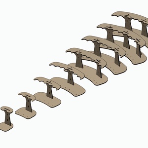 Bicskatartó készlet - otthon & életmód - konyhafelszerelés, tálalás - sütés, főzés - kés & késtartó - Meska.hu