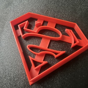 Supermen sütikiszúró , Otthon & Életmód, Konyhafelszerelés, tálalás, Sütés, főzés, Sütikiszúró, Fotó, grafika, rajz, illusztráció, MESKA