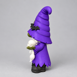 Boszorkány Manó Koponyával - otthon & életmód - dekoráció - halloween - halloweeni figurák - Meska.hu