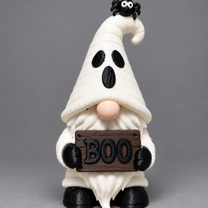 Táblás Boo Manó - Meska.hu