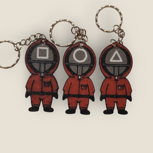 Squid Game kulcstartó  - táska & tok - kulcstartó & táskadísz - kulcstartó - Meska.hu