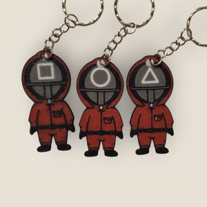 Squid Game kulcstartó  - táska & tok - kulcstartó & táskadísz - kulcstartó - Meska.hu