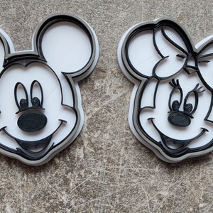 Mickey egér süti kiszúró  - otthon & életmód - konyhafelszerelés, tálalás - sütés, főzés - sütikiszúró - Meska.hu