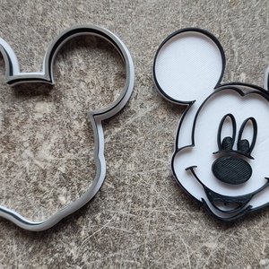 Mickey egér süti kiszúró  - otthon & életmód - konyhafelszerelés, tálalás - sütés, főzés - sütikiszúró - Meska.hu