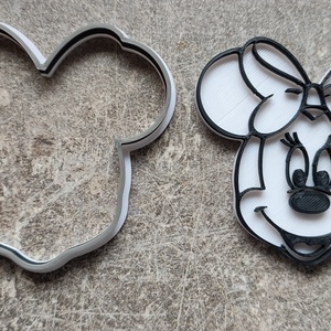 Mickey egér süti kiszúró  - otthon & életmód - konyhafelszerelés, tálalás - sütés, főzés - sütikiszúró - Meska.hu