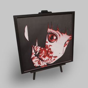 Jigoku Souju hueforge kép, Otthon & Életmód, Dekoráció, Kép & Falikép, 3d képek, Mindenmás, MESKA