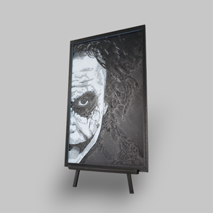 Joker Batman hueforge kép, Otthon & Életmód, Dekoráció, Kép & Falikép, 3d képek, Mindenmás, MESKA