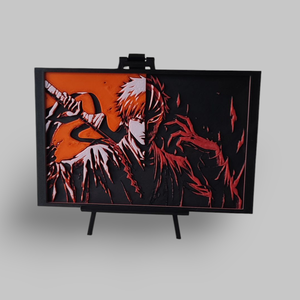 Bleach hueforge kép , Otthon & Életmód, Dekoráció, Kép & Falikép, 3d képek, Mindenmás, MESKA