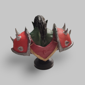 Ork bust figura - otthon & életmód - dekoráció - dísztárgy - Meska.hu